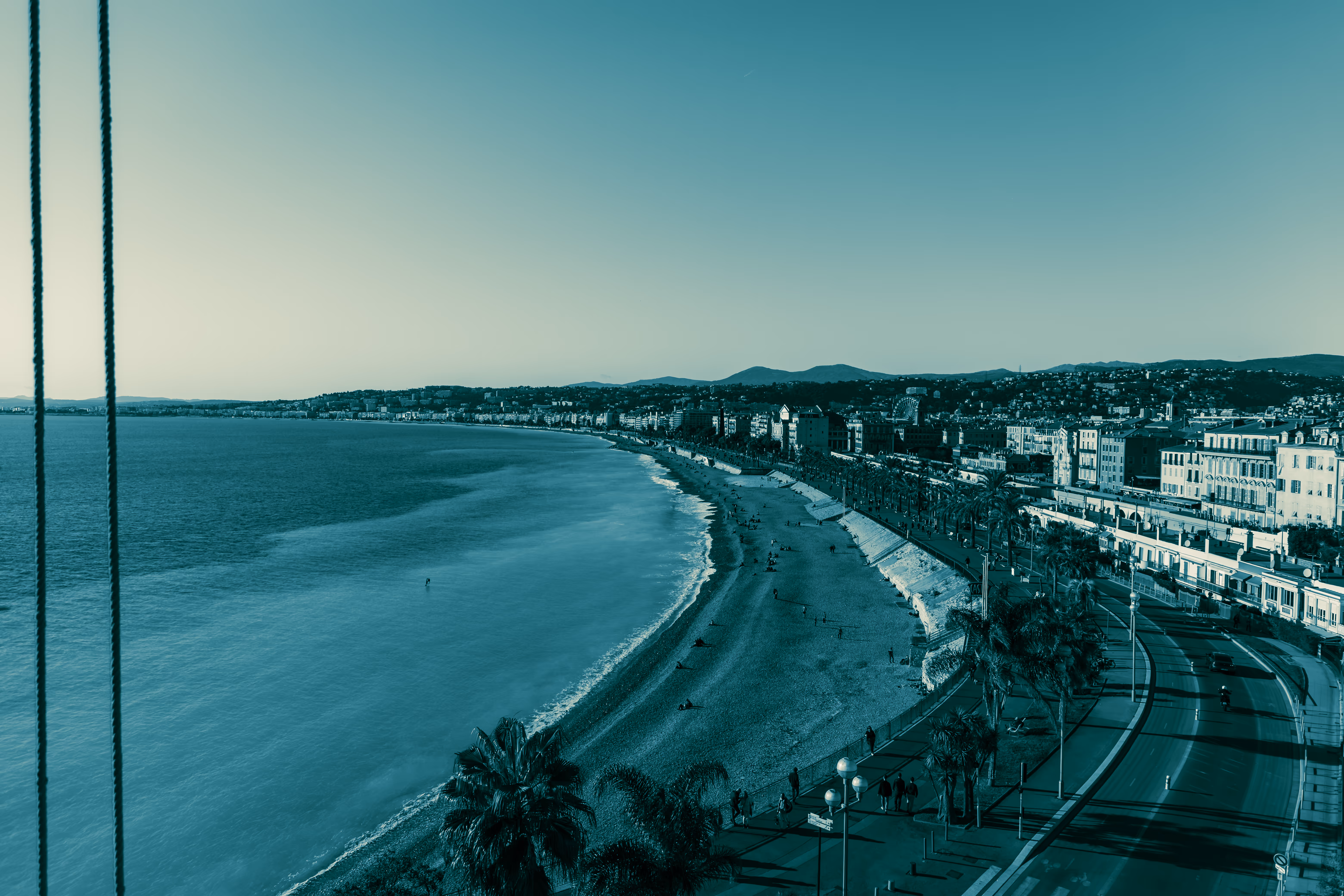 Mediterranean coastal photograph from Nice 3